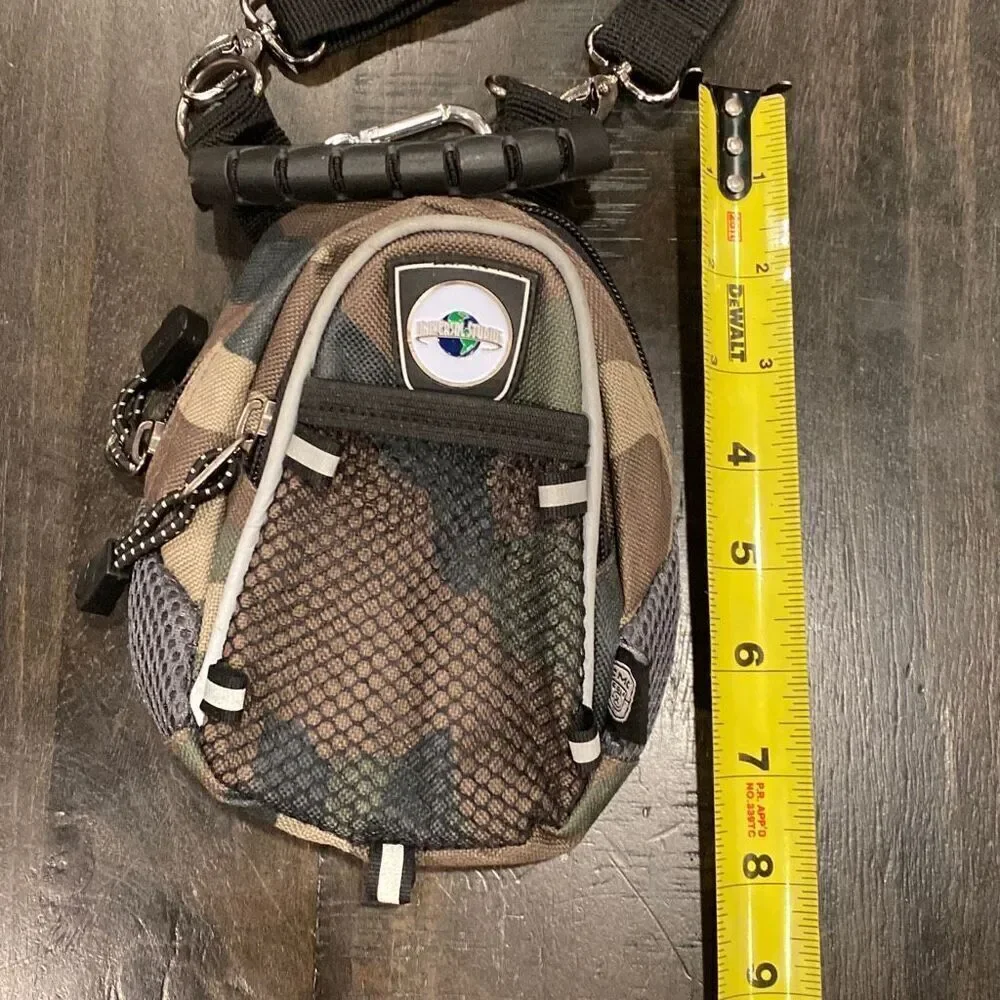 Universal Studios Mini Day Pack Camo Green Brown Grey